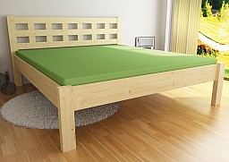 Dřevěné postele EMANUELE postel 180x200