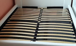 Manželská postel DUNAJ 200x160 vč. roštu, matrace   