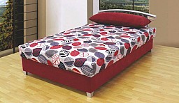 Menší čalouněná postel ALICE 120x200 cm