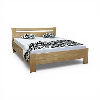 Postel TIBOR 2 160cm, s roštem a s úložným prostorem
