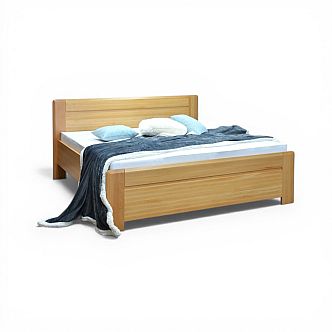 Postel ELZA 2 180cm, s roštem a s úložným prostorem