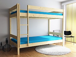 Dřevěná patrová postel OLIVER 