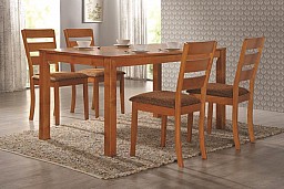 Jídelní stůl ERIK+ židle BÁRA 1+4 Třešeň