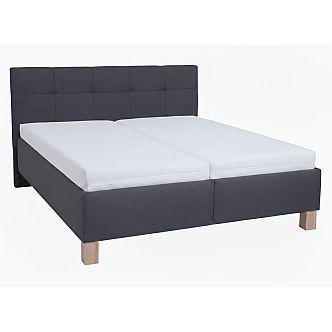 Postel MARY 180 cm s roštem, matrací a úložným prostorem