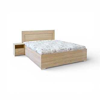 Postel DAXTON 2 180cm, s roštem a s úložným prostorem