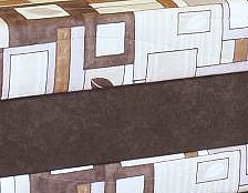 Válenda AMAZONKA 90 cm s úložným prostorem  alova hnědá