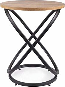 Konferenční stolek ESO E 45 dub artisan / černé nohy