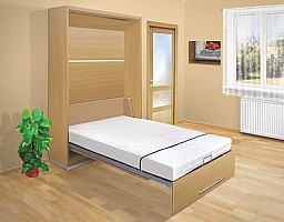 Výklopná postel VS 2054P 180 cm buk