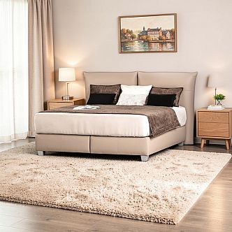 Postel FOGY 180 cm - kůže