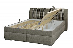 Dvoulůžková postel AMIATA 2 180x200 cm vč. roštu a ÚP 
