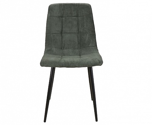 Jídelní židle ALIM nohy černé / látka fjord 79 olivová