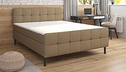 Čalouněná postel PISA 160x200 cm avra 5 sv.hnědá
