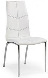 Jídelní židle K114 Ekokůže bílá